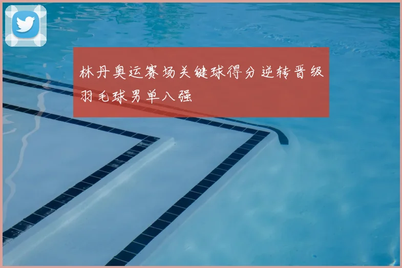 林丹奥运赛场关键球得分逆转晋级羽毛球男单八强